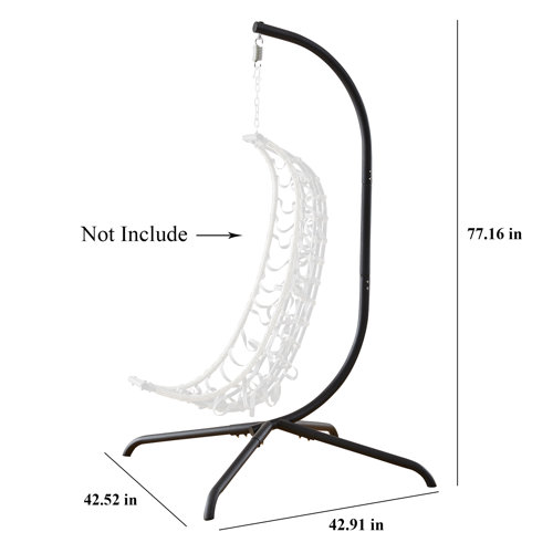 Dakota Fields Baja Steel Hammock Chair Stand Wayfair